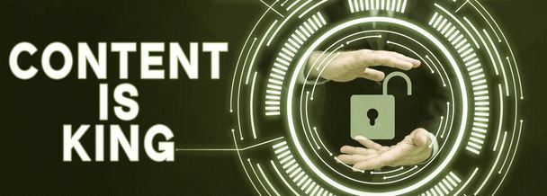 محتوا پادشاه است