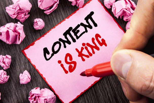 محتوا پادشاه است