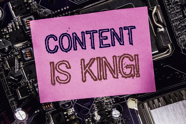 محتوا پادشاه است